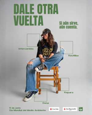 Cruz Roja y Cruz Roja Juventud impulsan la economía circular con la campaña ‘Dale otra vuelta’