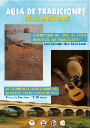 Rafael Hernández presenta en Telde su libro ‘Las Folías de Rafa’
