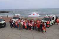 Cruz Roja presenta 7 nuevas ambulancias para intervenir en Las Palmas