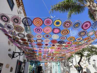 Telde se hace viral con los mandalas de ganchillo del Rincón Plácido Fleitas