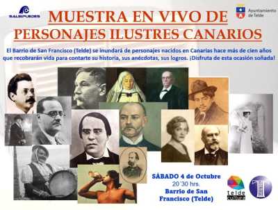 San Francisco acoge una muestra en vivo de algunos de los personajes canarios más ilustres