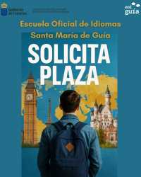 La Escuela Oficial de Idiomas de Guía abre un periodo extraordinario de solicitud de plazas para el curso 2025-2026