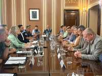 Reunión de coordinación de seguridad ciudadana en el norte con la Subdelegación del Gobierno