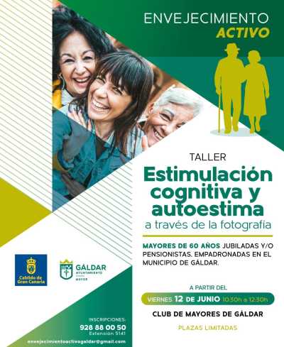 La Concejalía del Mayor impulsa un taller de fotografía terapéutica para fortalecer la autoestima y el bienestar emocional de las personas mayores