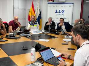 El 112 Canarias gestiona 1.783 incidentes por el paso de la borrasca Therese, más de 650 solo hoy