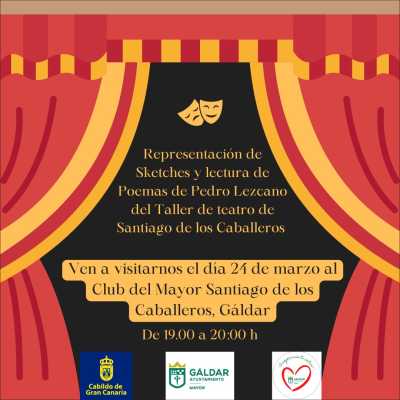 El proyecto Envejecimiento Activo realizará una interpretación teatral el lunes en el Club del Mayor de Gáldar