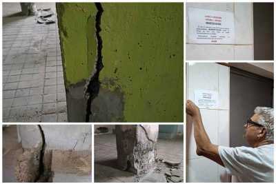 Telde cumple su compromiso con las familias del bloque 9 de Jinámar y traslada a Vivienda el informe técnico del inmueble