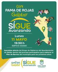 Palma de Rojas celebra este lunes 11 de mayo una nueva asamblea del proceso ‘Contigo, Gáldar Sigue Avanzando’