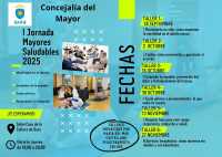 Este jueves comienzan las I Jornadas Saludables de la Concejalía del Mayor del Ayuntamiento de Guía