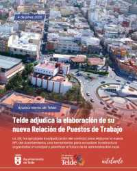 Telde adjudica la elaboración de su nueva Relación de Puestos de Trabajo, un avance histórico para la plantilla municipal