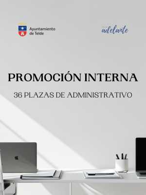 Telde hace efectiva la promoción interna publicando las bases para 36 plazas de administrativo