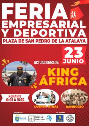 La Plaza de San Pedro de La Atalaya acoge el 23 de junio una Feria Empresarial y Deportiva