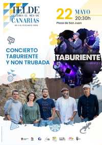 Telde celebra el Mes de Canarias con el concierto de Taburiente y Non Trubada en la Plaza de San Juan