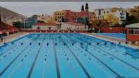 Obras de mejora en las piscinas exteriores de Guía