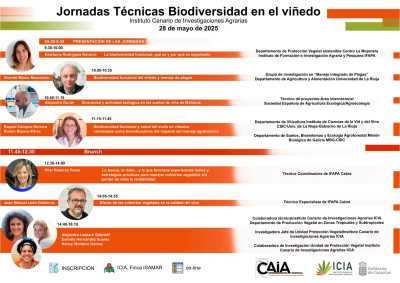 El ICIA reúne en Canarias a especialistas en producción agroecológica en una jornada sobre biodiversidad en el viñedo