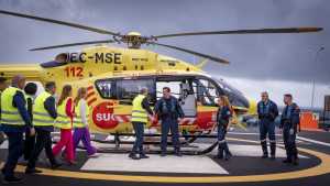 El Gobierno presenta el nuevo servicio de helicópteros medicalizados del SUC con una inversión de 39 millones de euros