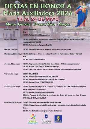 Motor Grande celebra las Fiestas de María Auxiliadora con actividades para todas las edades