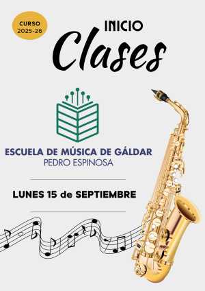 La Escuela Municipal de Música &#039;Pedro Espinosa&#039; de Gáldar inicia el lunes un nuevo curso escolar
