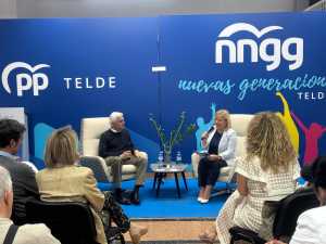 “El Partido Popular de Telde celebra un encuentro con afiliados junto al presidente insular Carlos Sánchez