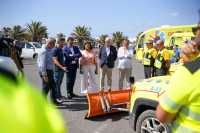 Política Territorial y Emerlan refuerzan su colaboración para mejorar la respuesta ante emergencias en Canarias