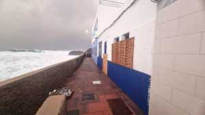 El Ayuntamiento de Gáldar activa medidas de apoyo para los afectados por la borrasca Emilia