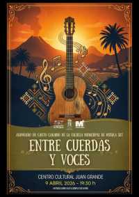 Juan Grande acoge el espectáculo musical ‘Entre cuerdas y voces’