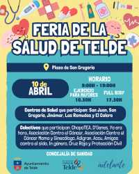 San Gregorio acoge este viernes la Feria de la Salud de Telde