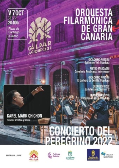 La Orquesta Filarmónica de Gran Canaria vuelve a actuar este viernes en la Plaza de Santiago