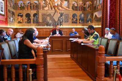 Celebrada la Mesa de Coordinación de Seguridad de las Fiestas de Navidad de Gáldar y el Carnaval