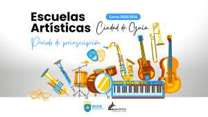 El plazo de preinscripción de las Escuelas Artísticas Ciudad de Guía concluye este domingo