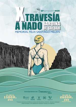 Abren este martes las inscripciones de la X Travesía a Nado Sardina de Gáldar – Memorial Félix Santiago Melián