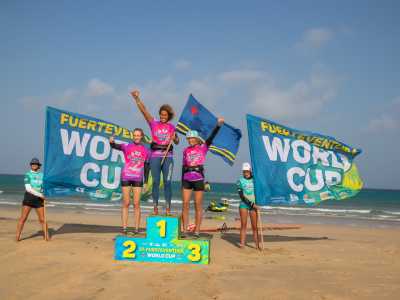 Caers y Offringa hacen historia en Fuerteventura tras una jornada épica de freestyle