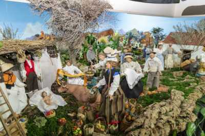El Belén Ornamental de Mogán,  con alma canaria