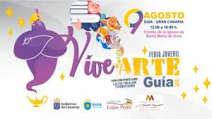 La Feria Cultural Juvenil ViveArte Guía reunirá este sábado gran cantidad de puestos, actividades, talleres y música en directo durante toda la jornada