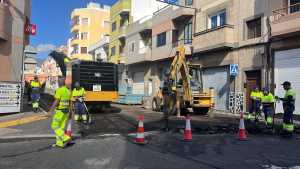 El Ayuntamiento de Telde anuncia cortes en los accesos a Lomo Catela, Lomo Guinea y Lomo Salas para llevar a cabo las obras de asfaltado