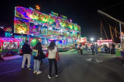 La Feria de Atracciones de Gáldar ilumina La Quinta hasta el 18 de enero