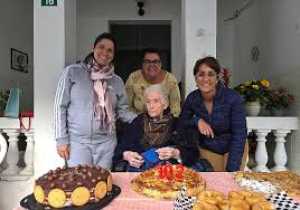 La vecina más longeva de Mogán, Celia Ramírez Déniz, celebra su 102 cumpleaños