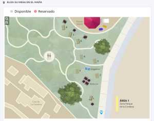 El Ayuntamiento añade la opción de reservar zonas recreativas en la aplicación digital municipal para dispositivos móviles