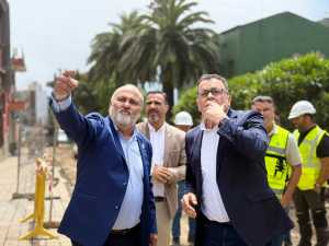 El Gobierno ha subvencionado por un total de 1,5 millones al municipio de El Rosario en obras hidráulicas, seguridad y planeamiento