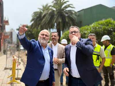 El Gobierno ha subvencionado por un total de 1,5 millones al municipio de El Rosario en obras hidráulicas, seguridad y planeamiento