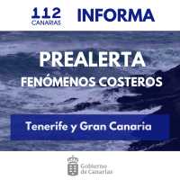 El Gobierno declara la situación de prealerta por fenómenos costeros en Tenerife y Gran Canaria