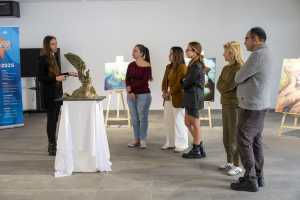 Mogán acoge hasta el 8 de enero una muestra itinerante de jóvenes talentos de Gran Canaria