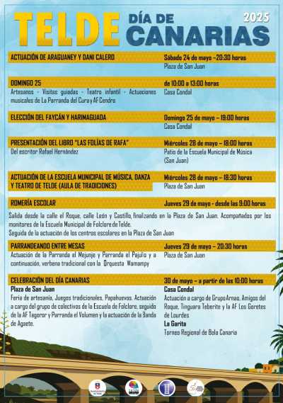 Programa de actos Día de Canarias en Telde