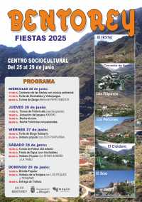 El Horno acoge las Fiestas de  Bentorey del 25 al 29 de junio