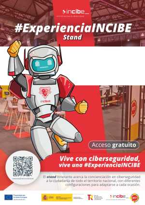 El stand itinerante de Experiencia Incibe llega a Telde para ofrecer información sobre ciberseguridad