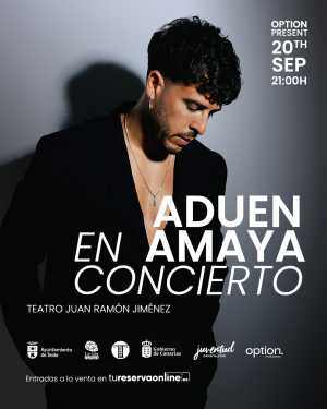 El cantante teldense Aduen Amaya presenta en el Teatro Municipal su nuevo proyecto ‘Soy de ti’