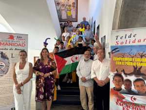 Telde da la bienvenida a los diez menores que disfrutan de unas ‘Vacaciones en paz’ en el municipio