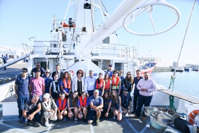 Alumnado de la ULPGC completa su formación en el buque La Bocaina del Instituto de FP Marítimo Pesquero de Lanzarote