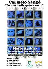 Carmelo Sangó expone en el Museo Agáldar “Lo que nadie quiere ver…”, una mirada cruda sobre la indigencia