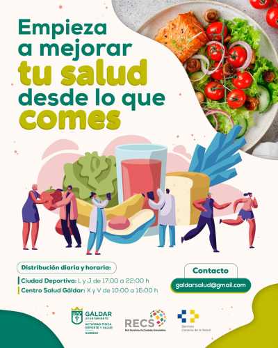 Gáldar lanza un programa pionero de nutrición personalizada para 1.250 personas